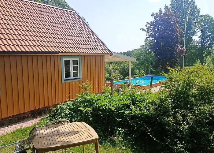 Damwildfarm In Rollerbue Suedschweden