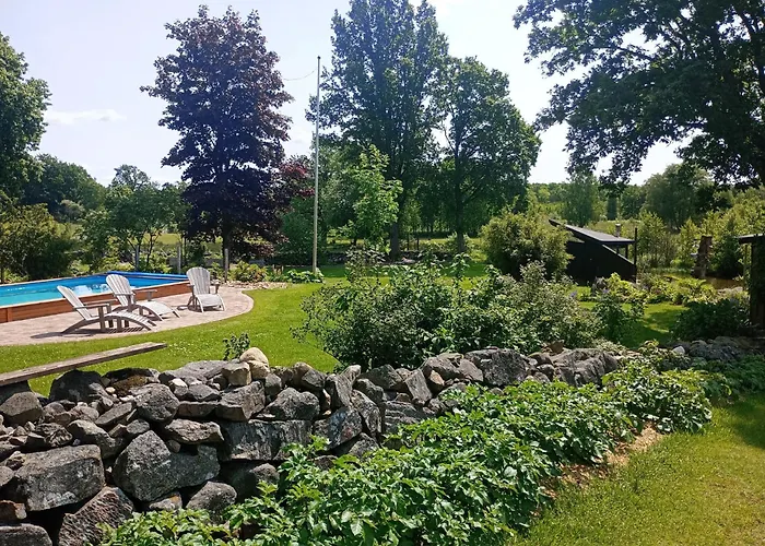 Damwildfarm In Rollerbue Suedschweden